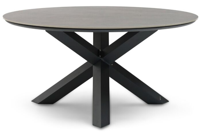 Coco Xento dining tuintafel 150 cm – Grijs-antraciet