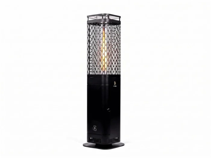 Monti HeatLine + 15% kassakorting | Blaze pellet terrasverwarmer 26x26x95cm - Zwart