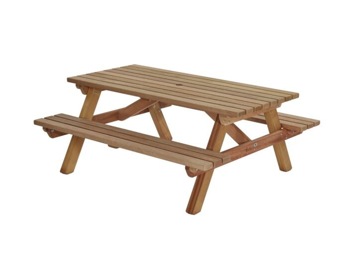 Talen buitenmeubelen Picknicktafel hardhout 180 cm – bruin