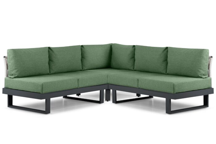 Lifestyle Garden Furniture Lorenzo hoek loungeset 3-delig – Grijs-antraciet