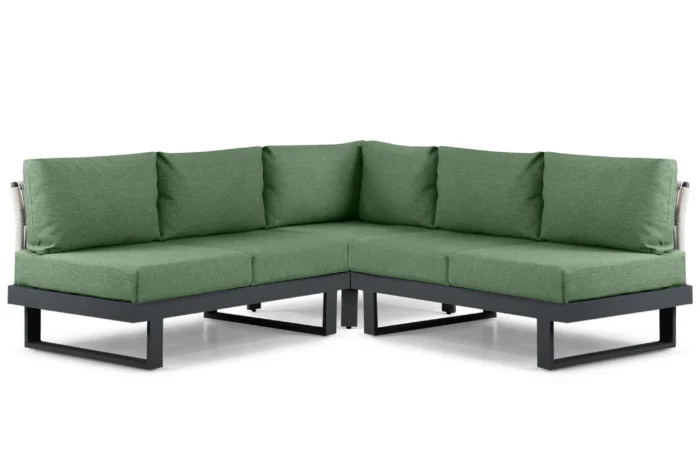 Lifestyle Garden Furniture Lorenzo hoek loungeset 3-delig - Grijs-antraciet
