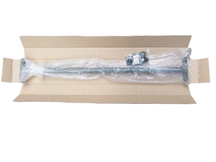 Hermic Duikelstangen 1250 mm groen gepoedercoat plus bevestigingsset