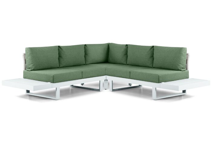 Lifestyle Garden Furniture Lorenzo hoek loungeset 5-delig – Wit
