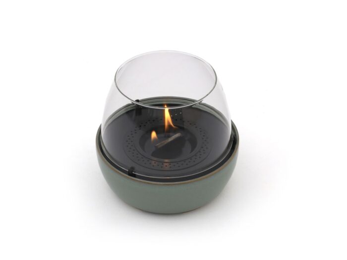 Tenderflame Tulip 18 tafelhaard ø19,3cm (h:18cm) Laagste prijsgarantie! – Groen