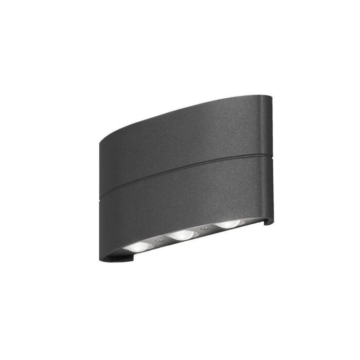 Konstsmide Chieri wandlamp antraciet 9.5cm – zwart