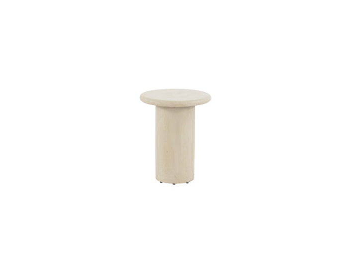 4so Hampton bijzettafel zand rond mortex dia. 45 cm