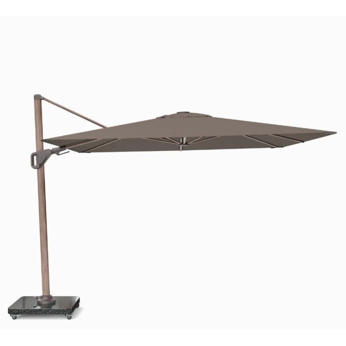 Platinum Nexus T² zweefparasol premium doek | 300x300cm | Havana/Mocha – Taupe – Naturel – Bruin