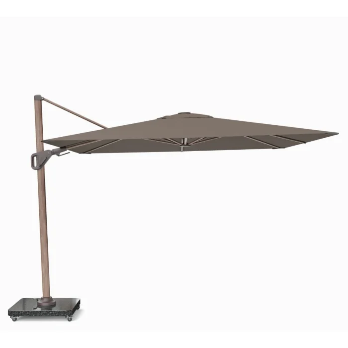 Platinum Nexus T² zweefparasol premium doek | 300x300cm | Havana/Mocha - Taupe - Naturel - Bruin