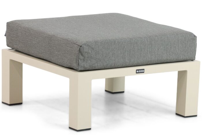 Lifestyle Garden Furniture Luca lounge voetenbank – Taupe-naturel-bruin