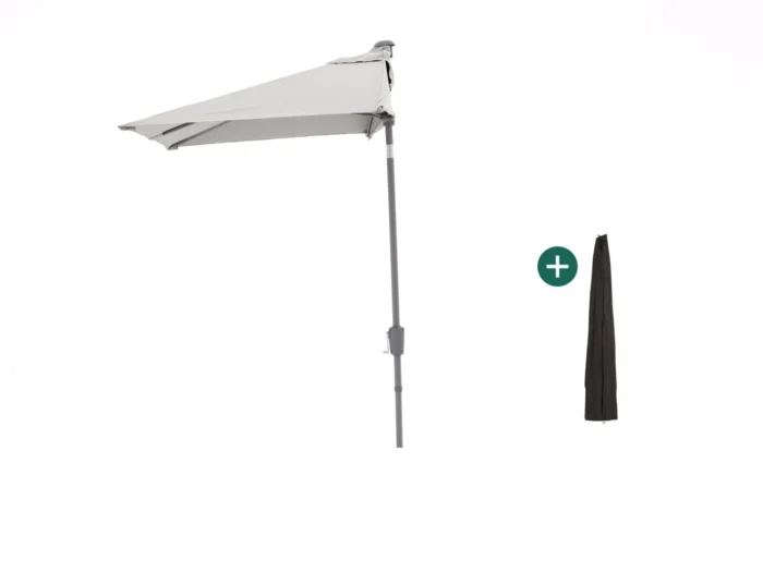 Shadowline balkonparasol 210x130cm - Grijs