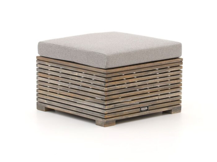 ROUGH Furniture ROUGH-C lounge voetenbank 60x60cm – Bruin