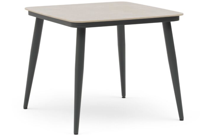 Coco Vienna dining tuintafel 90 x 90 cm – Grijs-antraciet