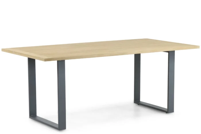 Apple Bee Condor dining tuintafel 190 x 95 cm - Grijs-antraciet