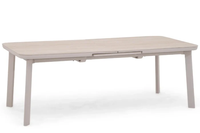 Coco Primo dining uitschuifbare tuintafel 220/280x100 cm - Zand/Beige