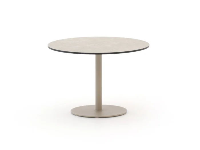 Tierra Outdoor Solea lounge tuintafel ø 50cm (h: 34cm) - Taupe