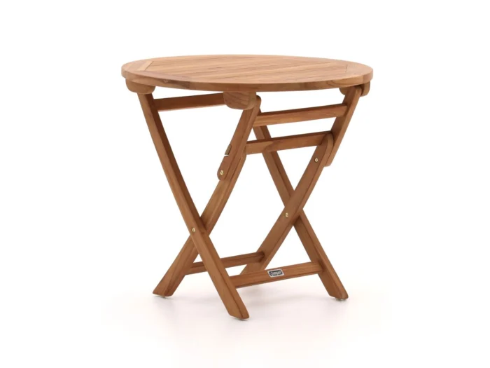 Bellagio tuinmeubelen Sunyard Preston klaptafel ø 80cm (h:75cm) - Bruin