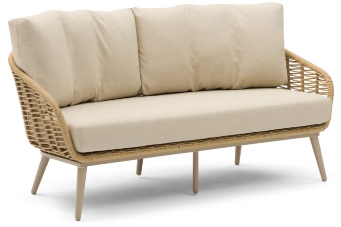Coco Vinci lounge tuinbank – Taupe-naturel-bruin