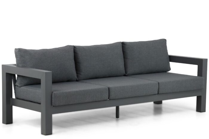 Lifestyle Garden Furniture Luca lounge tuinbank 3-zits – Grijs-antraciet