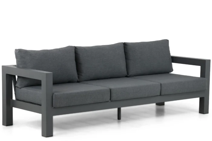 Lifestyle Garden Furniture Luca lounge tuinbank 3-zits - Grijs-antraciet