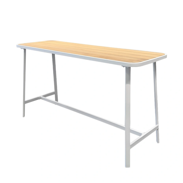 Trestino Elmas Bartafel Wit 175x58x95 cm – bruin;wit