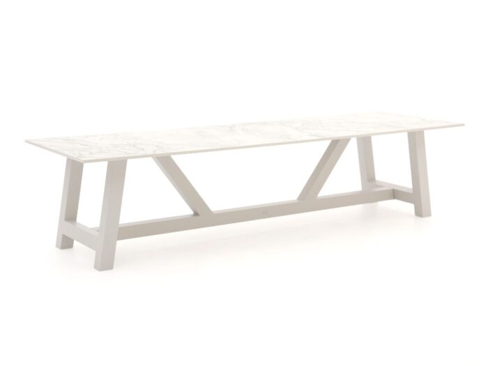 Bellagio tuinmeubelen Bresimo dining tuintafel 317x100cm – Wit