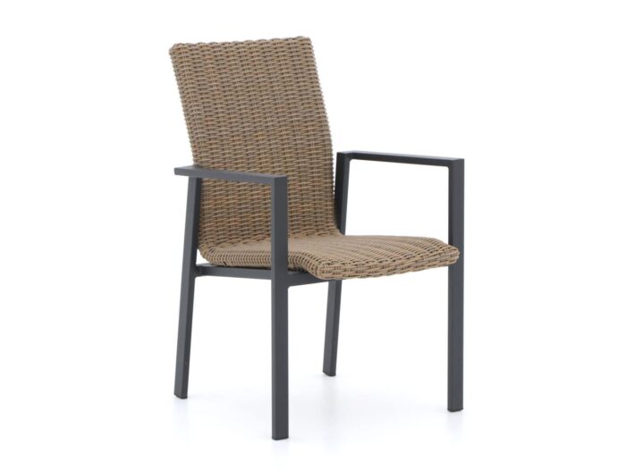 Manifesto Furniture Manifesto Villongo dining tuinstoel stapelbaar Laagste prijsgarantie! – Taupe