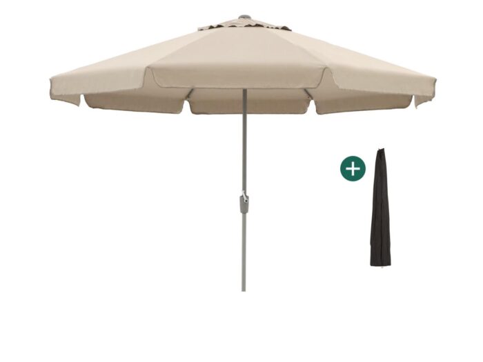 Shadowline Aruba parasol ø 350cm – Taupe
