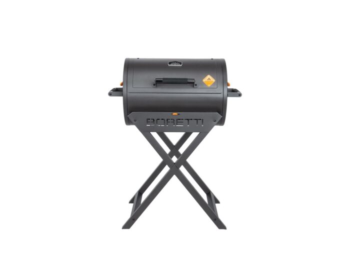 Boretti Fratello 2.0 houtskoolbarbecue 52x81x112cm Laagste prijsgarantie! – Grijs