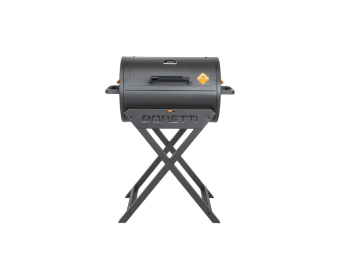 Boretti Fratello 2.0 houtskoolbarbecue 52x81x112cm - Grijs