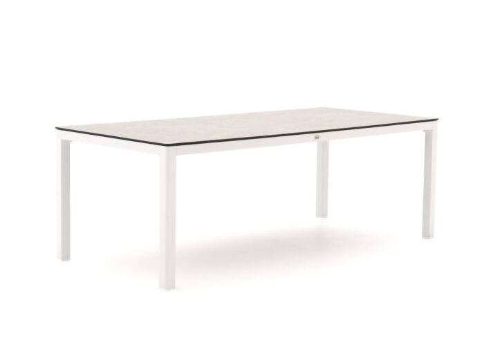 Bellagio tuinmeubelen Bellagio La Fonte dining tuintafel 220x100cm Laagste prijsgarantie! – Wit