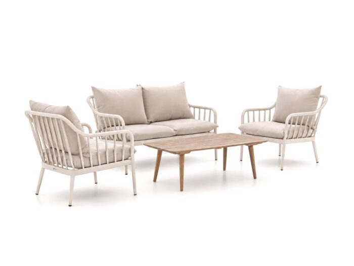 Manifesto Furniture + 10% kassakorting | Manifesto Celante/ROUGH-K stoel-bank loungeset 4-delig 4-zits – Bruin