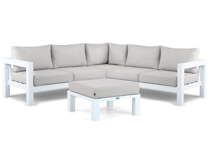 Lifestyle Garden Furniture Luca hoek loungeset 4-delig – Wit