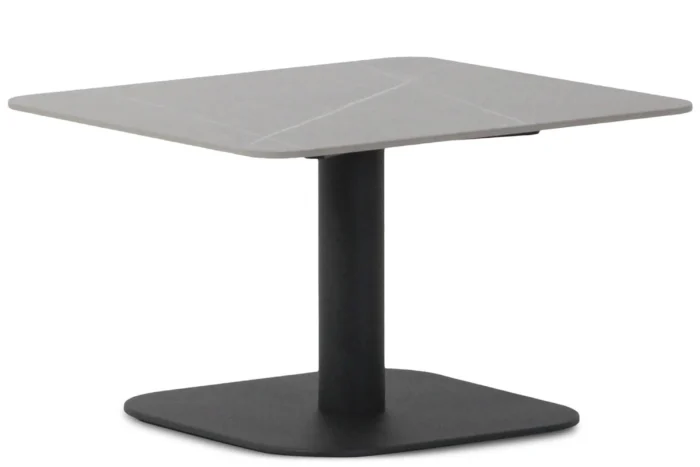 Coco Ralph lounge tafel 60x60 cm - Grijs-antraciet