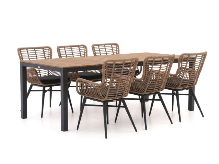 Intenso Furniture + 10% kassakorting | Intenso Asti/Fidenza 220cm dining tuinset 7-delig