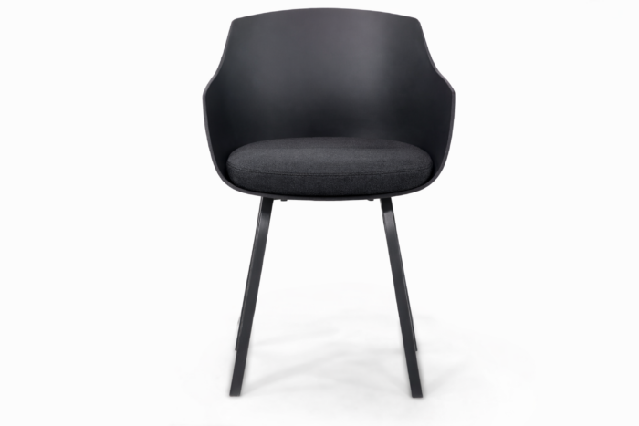 Salina dining tuinstoel kussen Carbon – Grijs-antraciet