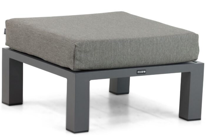 Lifestyle Garden Furniture Luca lounge voetenbank – Grijs-antraciet