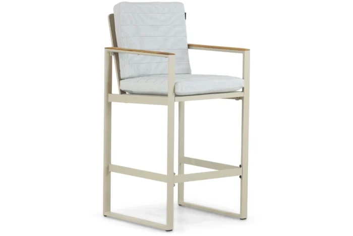 Lifestyle Garden Furniture Faro barstoel - Taupe-naturel-bruin