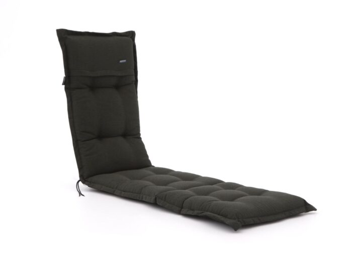 Madison tuinkussen voor deckchair 200x50cm – Zwart