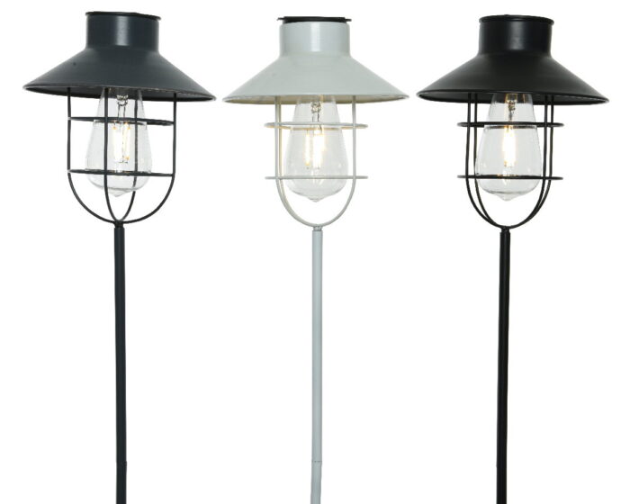 Decoris LED solar stalsteker 3ass