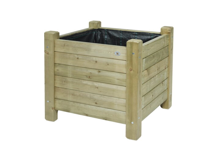 Talen buitenmeubelen Bloembak 80x80cm, hoog