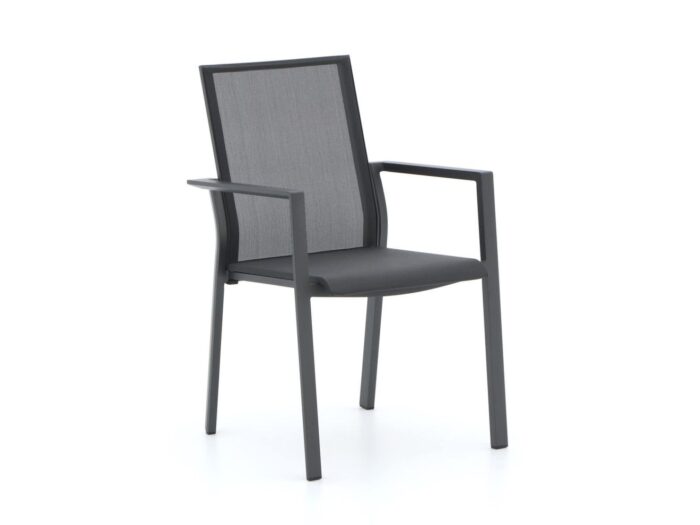 Bernstein Furniture Amberg dining tuinstoel stapelbaar – Grijs