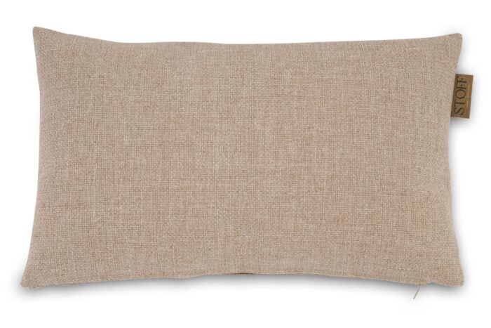 Stoff Clay sierkussen 50 x 30 cm – Taupe-naturel-bruin