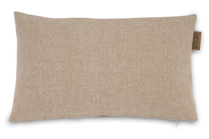 Stoff Clay sierkussen 50 x 30 cm - Taupe-naturel-bruin