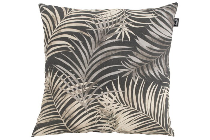 Hartman Belize dark grey sierkussen tuinkussen 50x50x16x cm – grijs