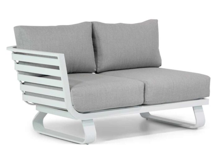 Santika Furniture Sovita open bank rechts Quick Dry Foam – Wit
