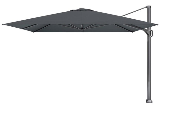 Platinum Sun & Shade | Zweefparasol Challenger T¹ Premium 350 x 350 cm | Faded Black