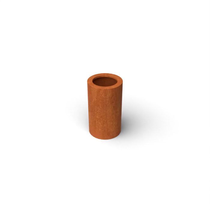 Geroba Ronda ronde plantenbak cortenstaal L35 x H60 cm - bruin