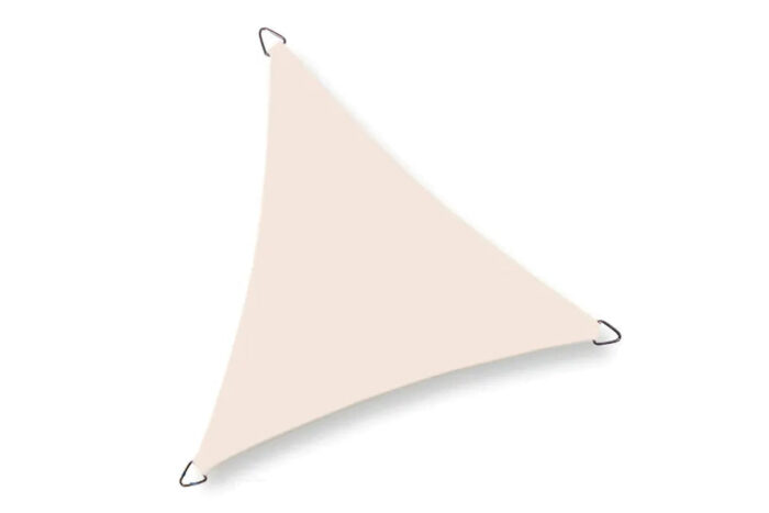 Platinum Sun & Shade | Dreamsail Waterproof Schaduwdoek Driehoek 400 x 400 x 400 cm | Cream