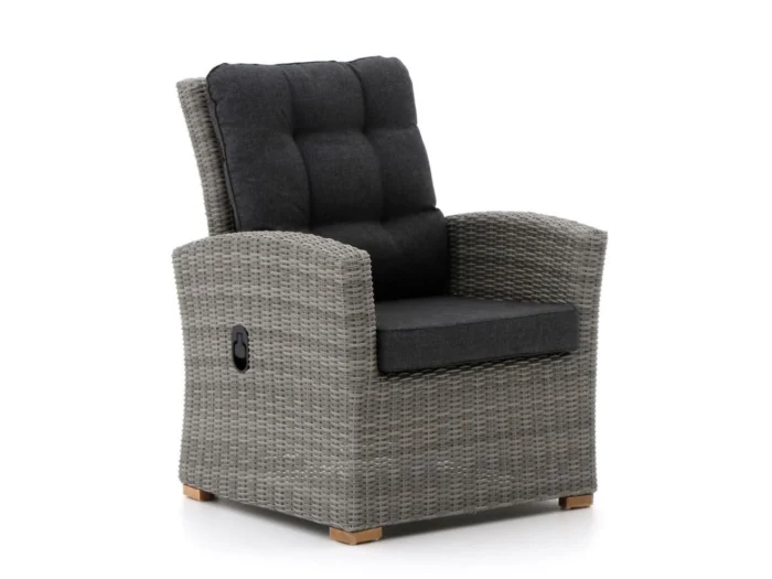 Intenso Furniture Mazzano lounge tuinstoel verstelbaar - Grijs