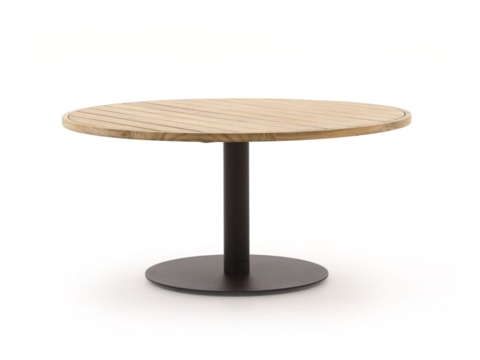 Zavelli Cuore low dining tuintafel ø150cm Laagste prijsgarantie! – Taupe